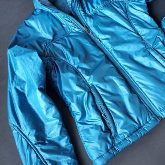 💍L.l Bean Blue Puffer Jacket - Picture 4 of 8